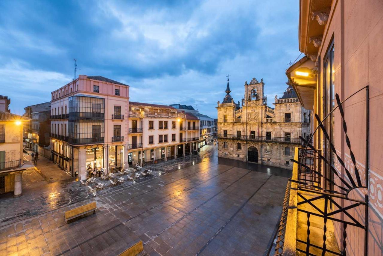 Exe Astur Plaza Hotel Astorga Exterior photo